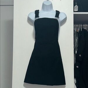 Stylish Black Woman, short dress